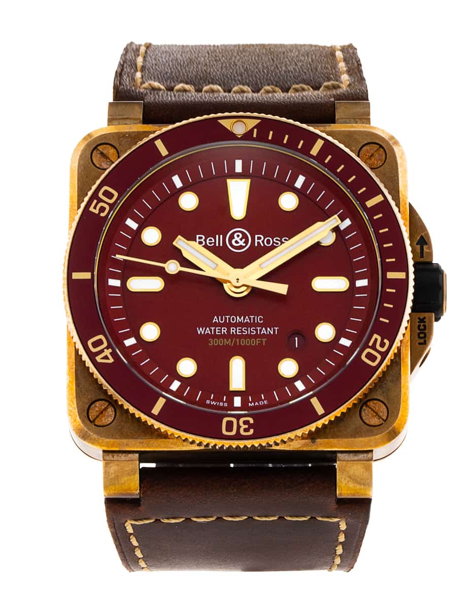 Bell and Ross BR03-92 BR0392-D-R-BR/SCA Bell and Ross BR03-92 BR0392-D-R-BR/SCA